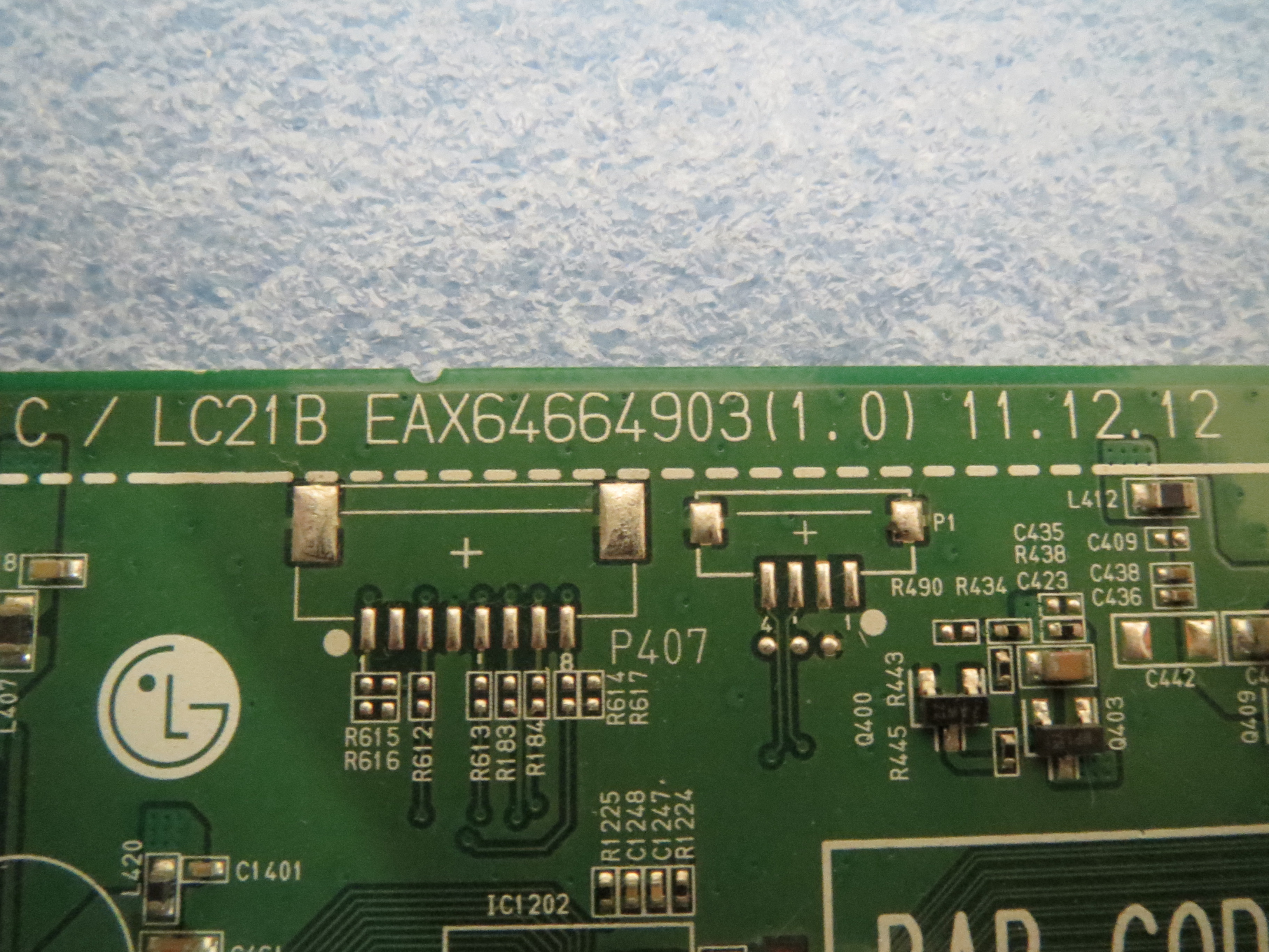 MAIN основная плата EAX64664903 (1.0) LG 42LS3400 фото 3