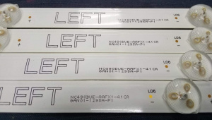 LED подсветка NC490DUE-AAFX1-41CA GAN01-1295A-P1. Б.У фото 2