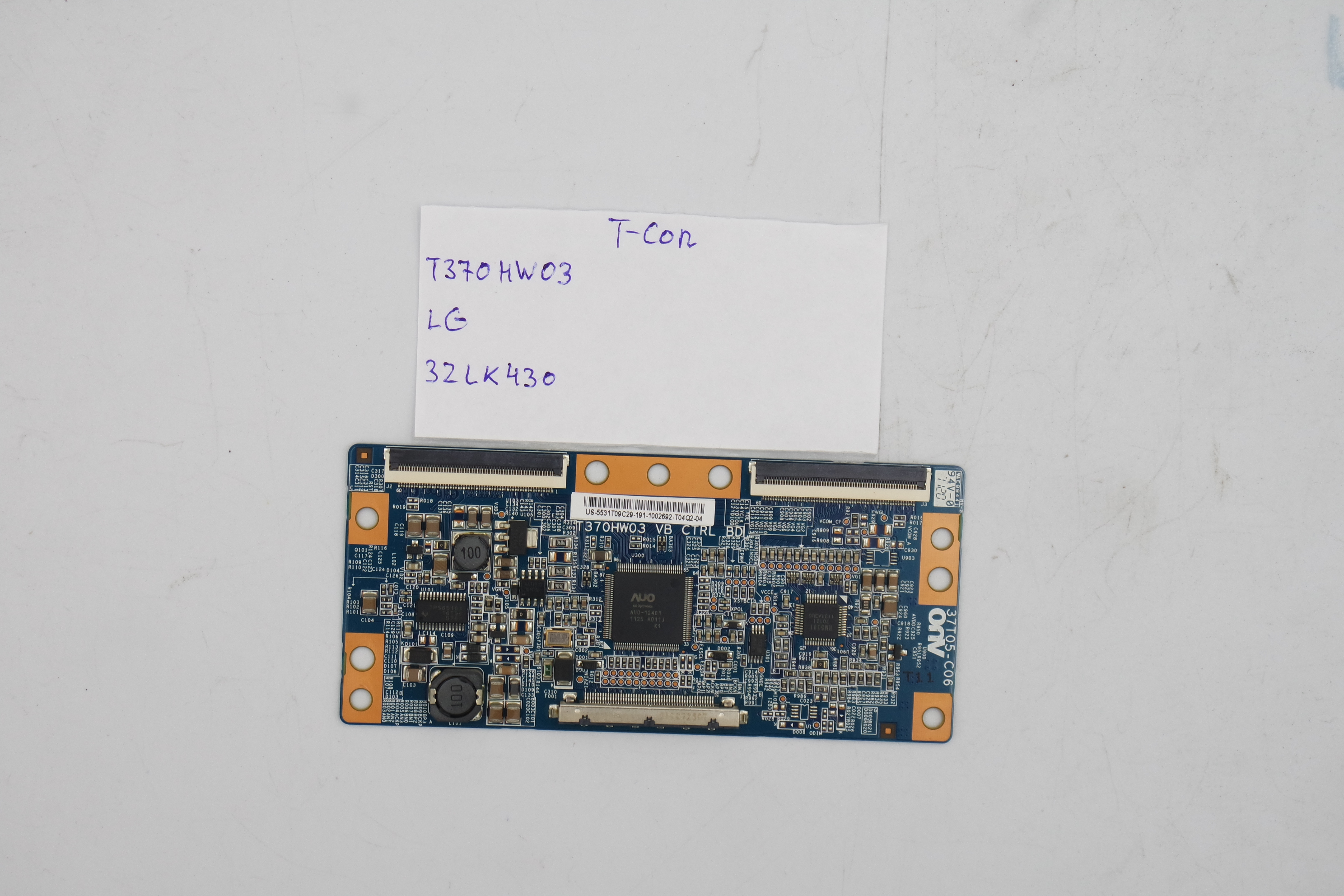 T-CON плата T370HW03 LG 32LK430 фото 1