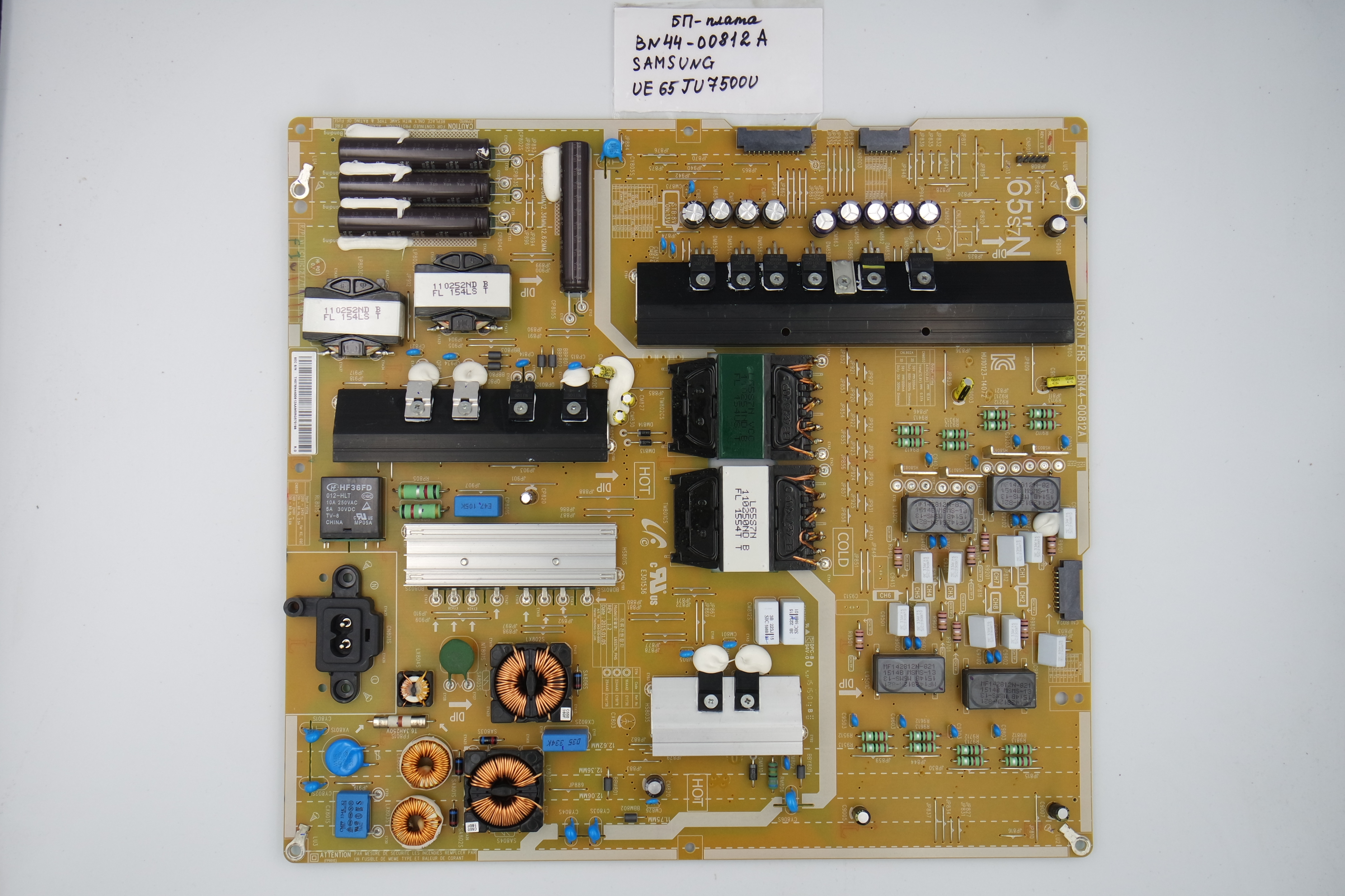 Блок питания BN44-00812A Samsung UE65JU7500U фото 1