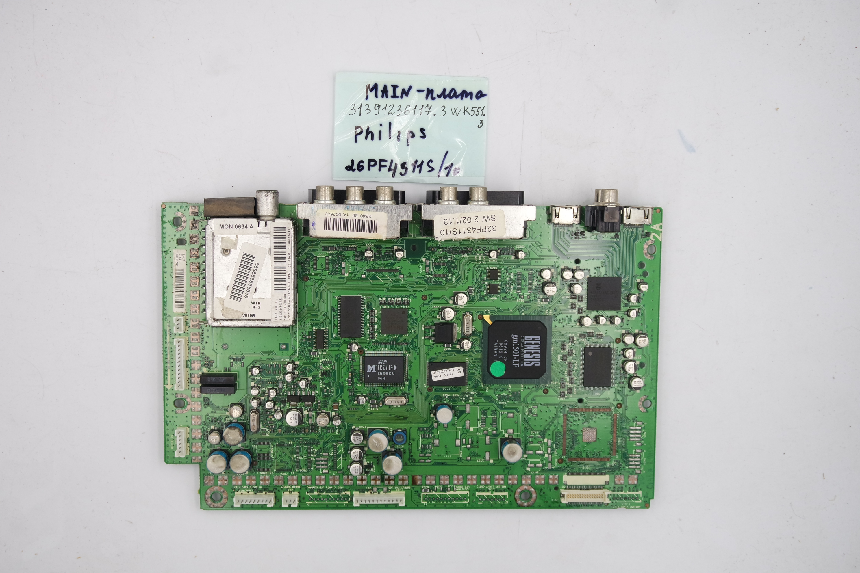 MAIN основная плата 31391236117.3WK551.3 Philips 26PFL4311S/10 фото 1