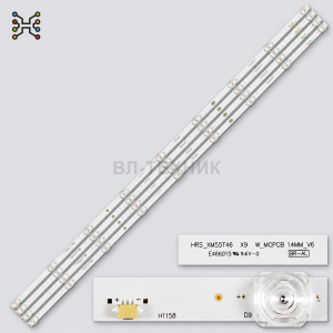 LED подсветка Samsung UE55TU7002U / UE55TU7005K / UE55TU7090U / UE55TU7100U / UE55TU7170U / UE55TU80 фото 2
