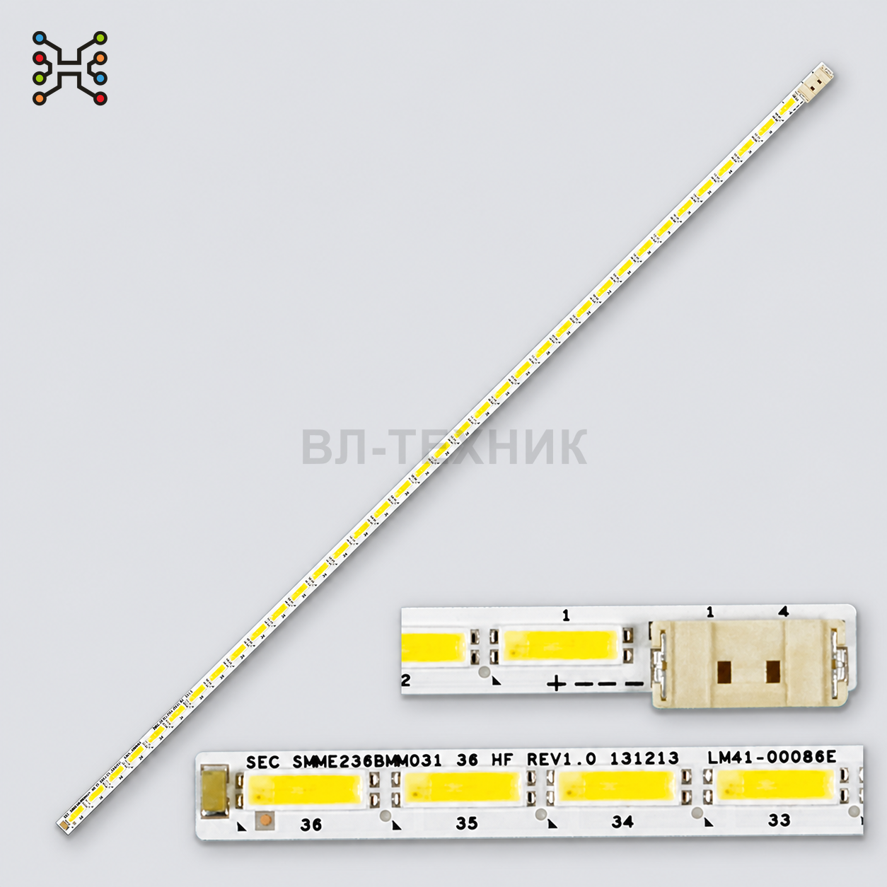 LED подсветка Samsung LS24D360HL / S24D390HL / S24D590 / S24E390 / LT24D391 / LC24F390 — SMME236BMM0 фото 1