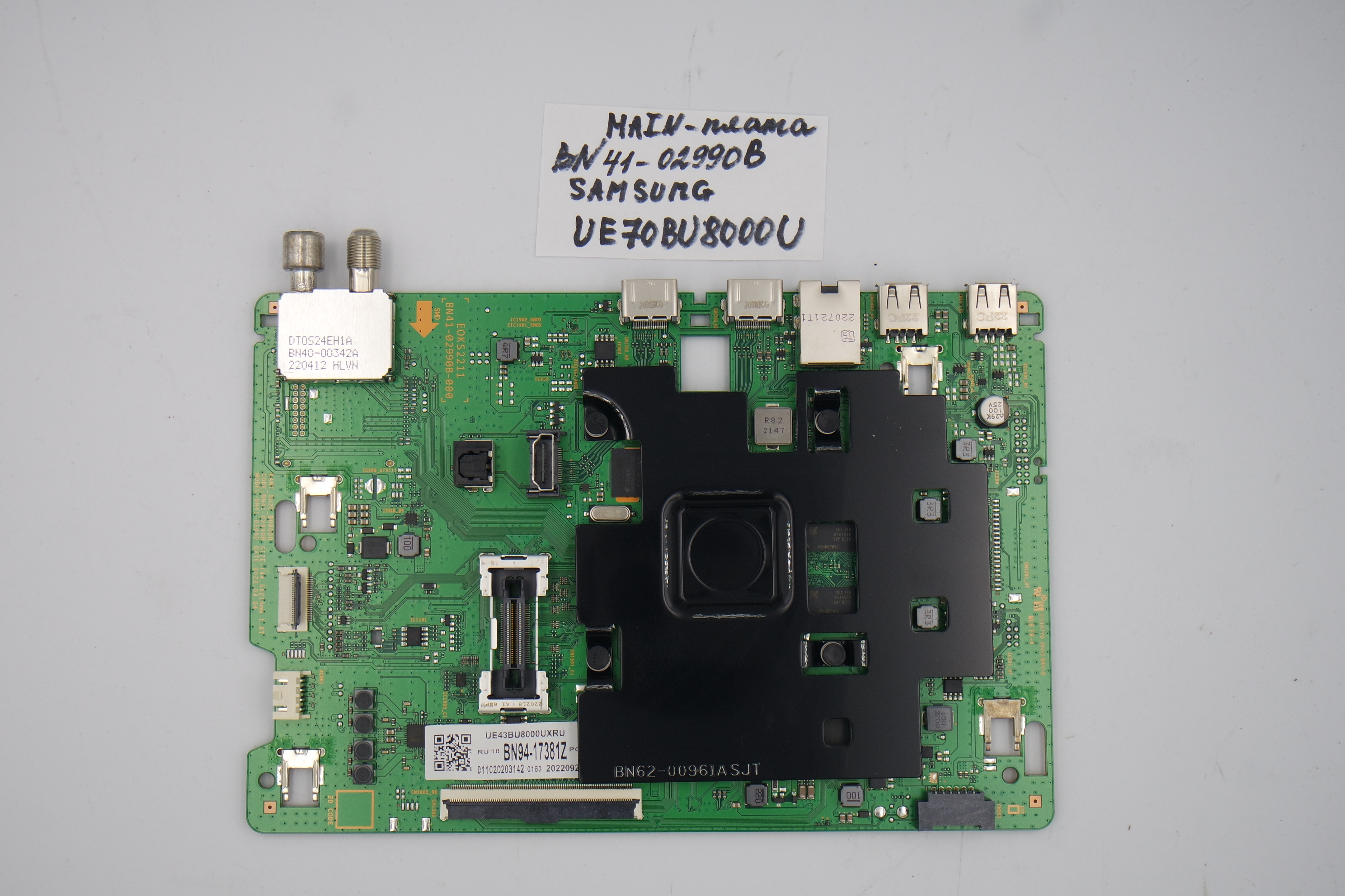 MAIN BN41-02990B Samsung UE70BU8000U фото 1