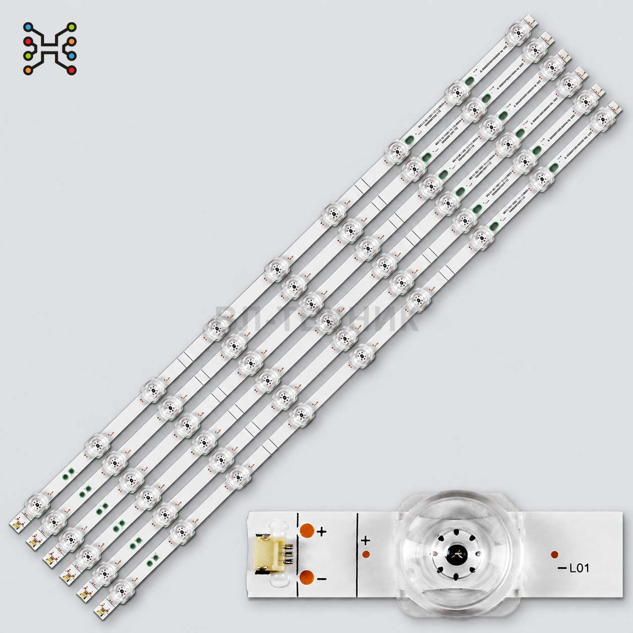 LED подсветка Hisense 65A7300 / 65A7300F / 65A7300FT / 65A7300FTUK / 65A7100 / 65A7100F / 65A7100FTU фото 1