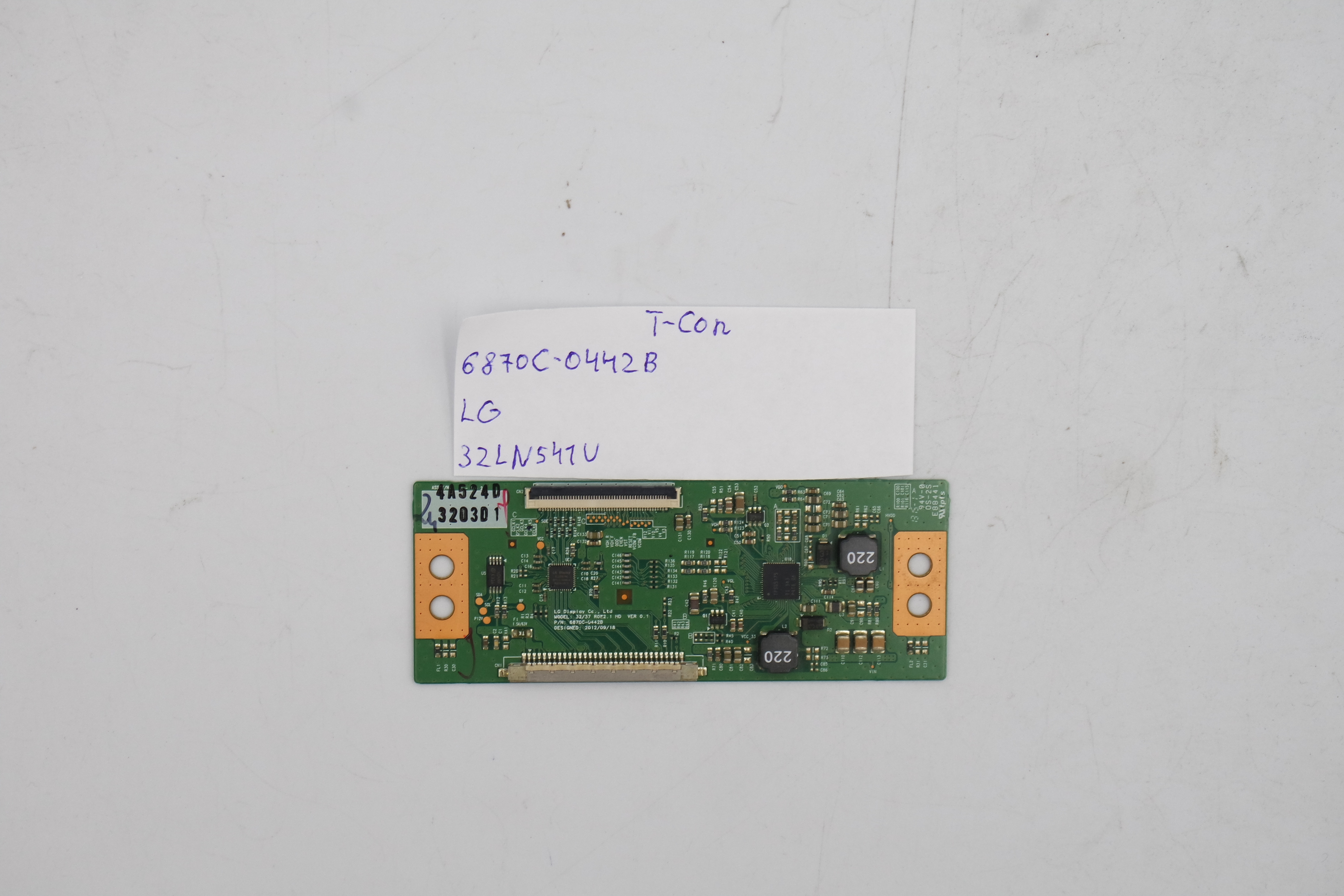 T-CON плата 6870C-0442B LG 32LN541U фото 1