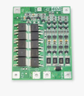Плата BMS 4S для Li-ion 18650 аккумуляторов 40A