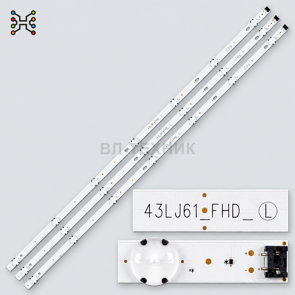 LED подсветка LG 43UK6450 / 43UK6470 / 43UJ6300 / 43UJ634V / 43UK6200PLA / 43UM7000 / 43UM7100, LG I фото 1