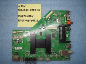 MAIN основная плата MSA6284-ZC01-01 Telefunken TF-LED48S39T25 фото 3