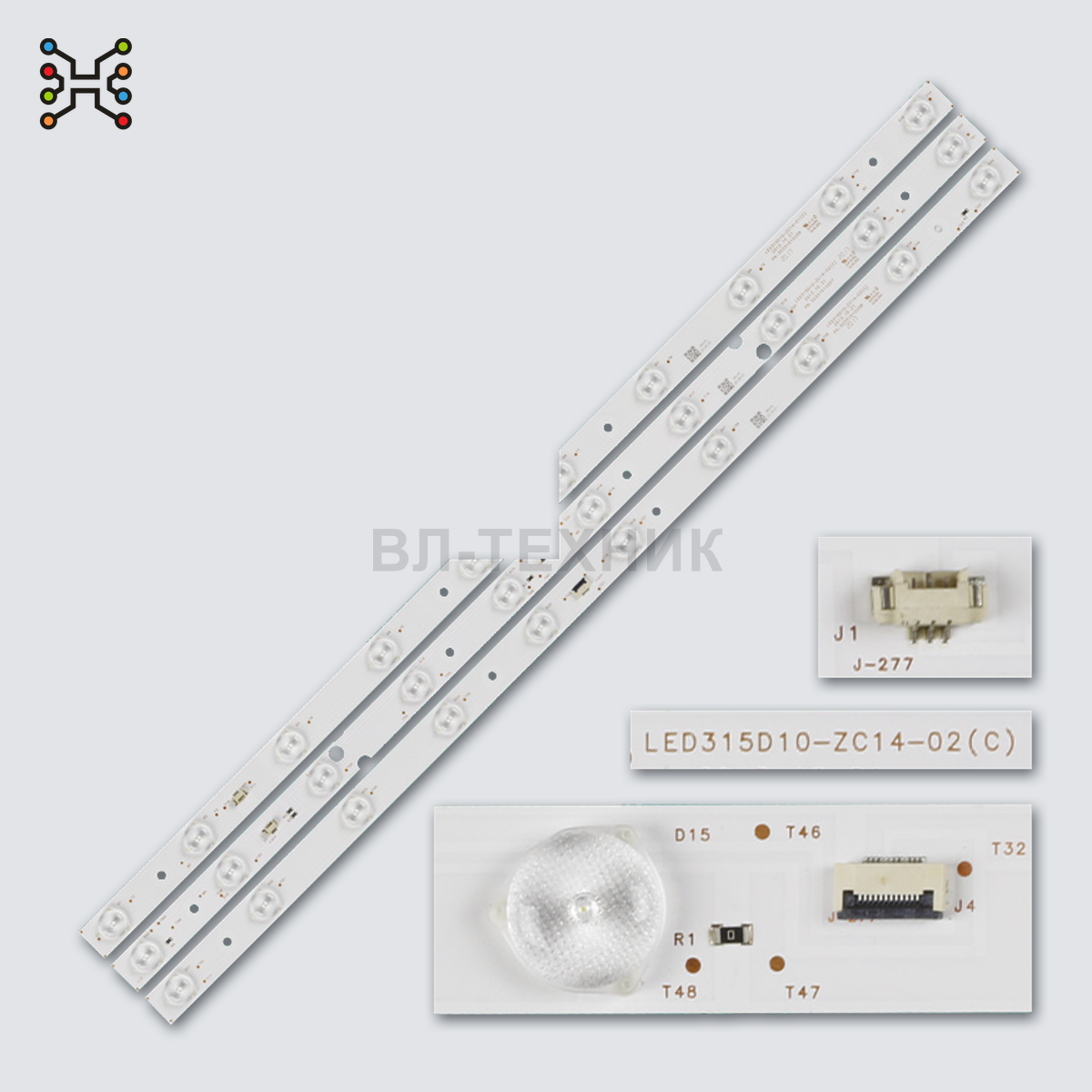 LED подсветка Haier LED32F3000W / LE32B310G / LE32B310N / LE32A7100L / LE32A31 / LE32B510X / LE32D88 фото 1