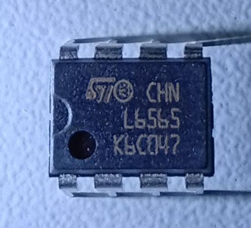 Микросхема L6565 ШИМ dip8 фото 1