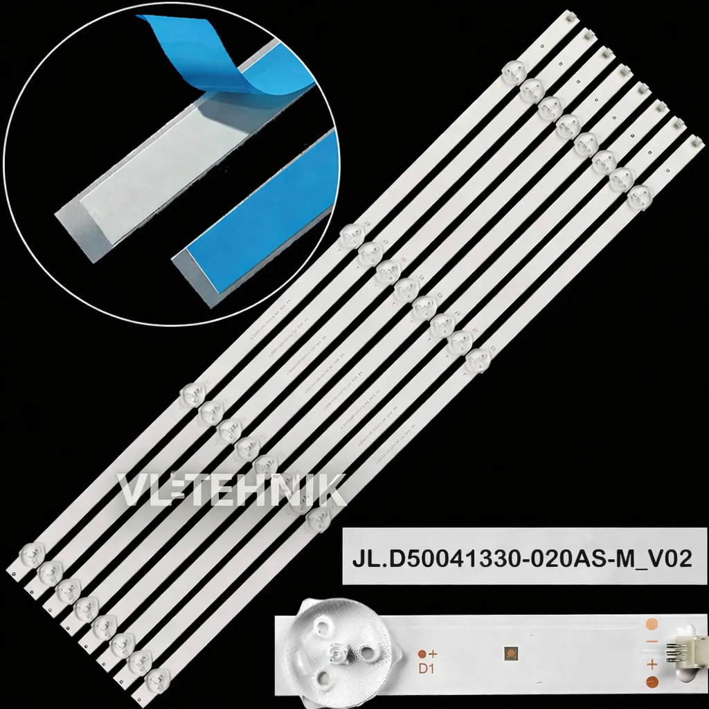Комплект LED-подсветки для DEXP U50G8000Q-G