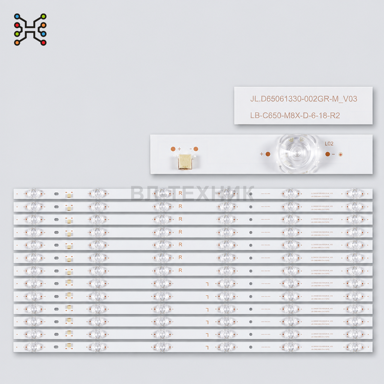 LED подсветка Philips 50PUT6400 / 50PUH6400 / 50PFT4509 / 50PFT5300 / 50PFT6510 / 50PFH4009 / 50PFH4 фото 1