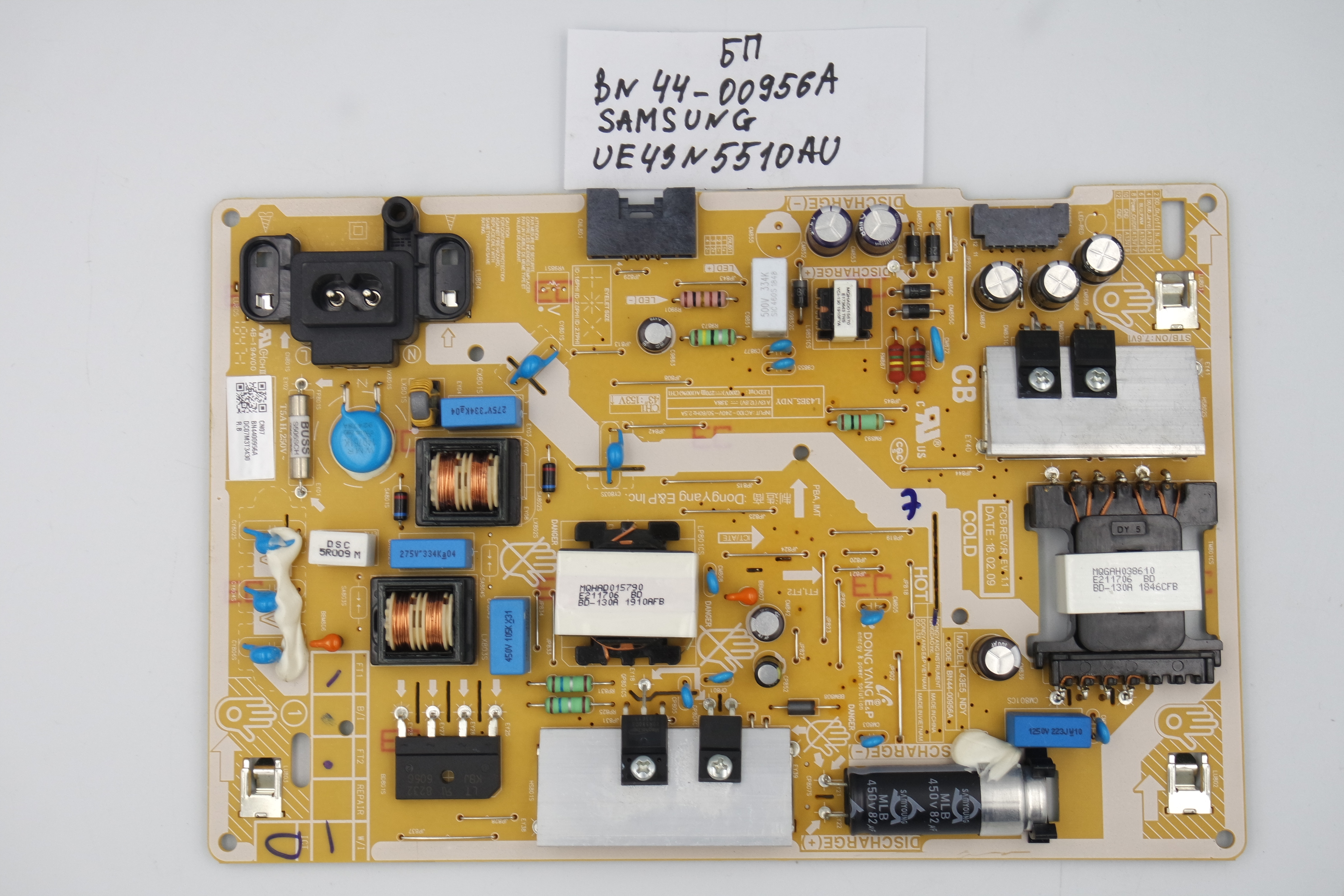 Блок питания BN44-00956A Samsung UE43N5510 фото 1