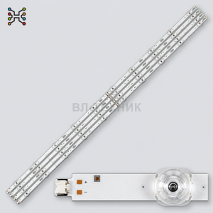 LED подсветка Samsung UE55TU7000 / UE55TU7020K / UE55TU7040K / UE55TU7092U / UE55TU7100 / UE55TU7125 фото 2