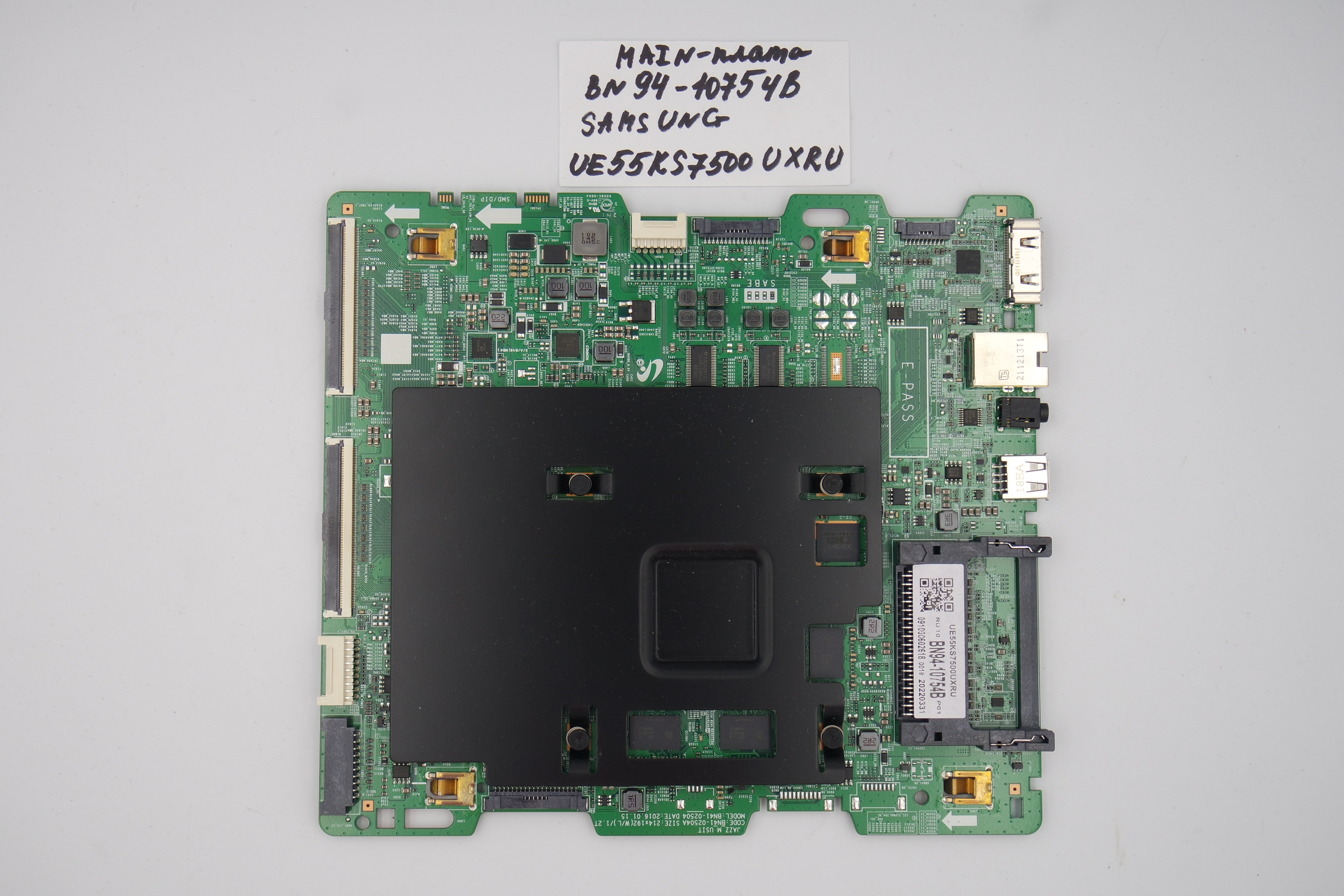 MAIN плата BN94-10754B  Samsung UE55KS7500UXRU фото 1