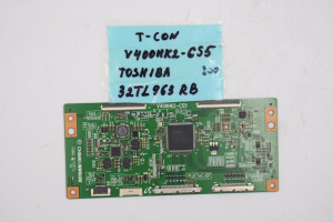 T-CON плата V400HK2-CS5 Toshiba 32TL963RB фото 2