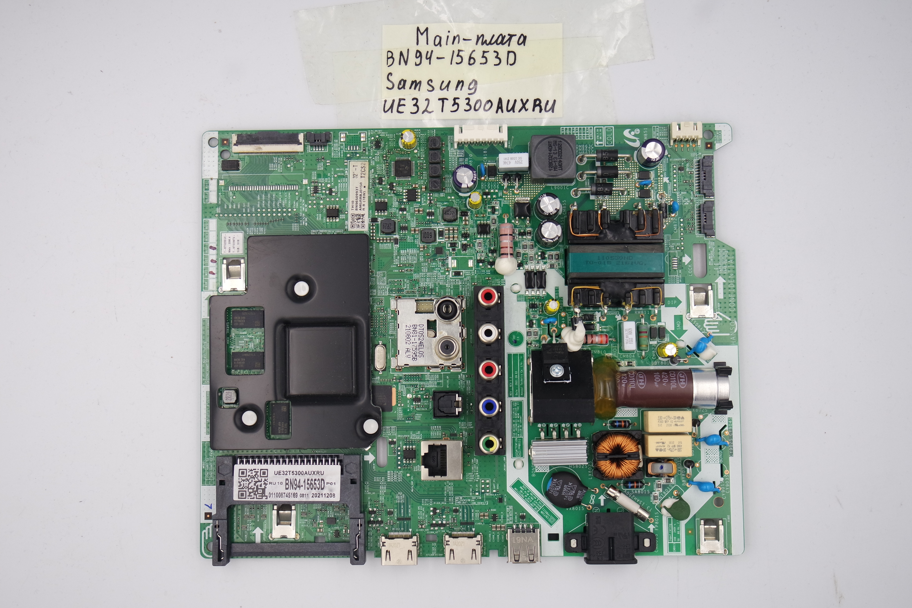 MAIN плата BN94-15653D Samsung UE32T5300AUXRU фото 1