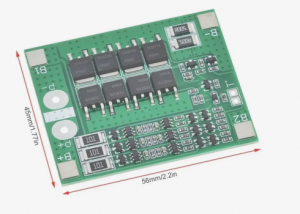 Плата BMS 3S для Li-ion 18650 аккумуляторов 25A фото 2