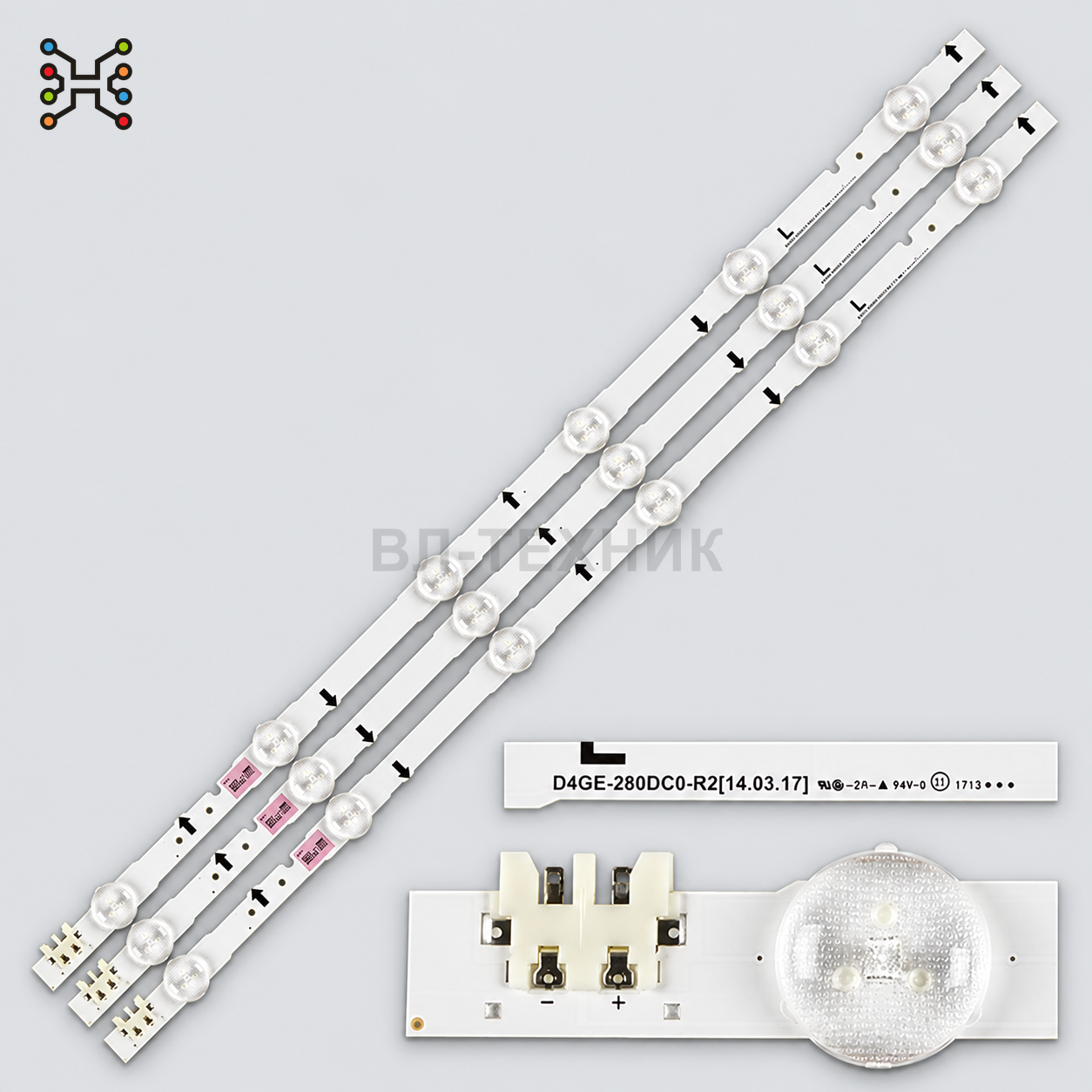 LED подсветка Samsung UE28H4000AK / UE28J4100AK / LT28E310EX / UN28H4000AF / UN28H4500AFXZA / HG28ND фото 1