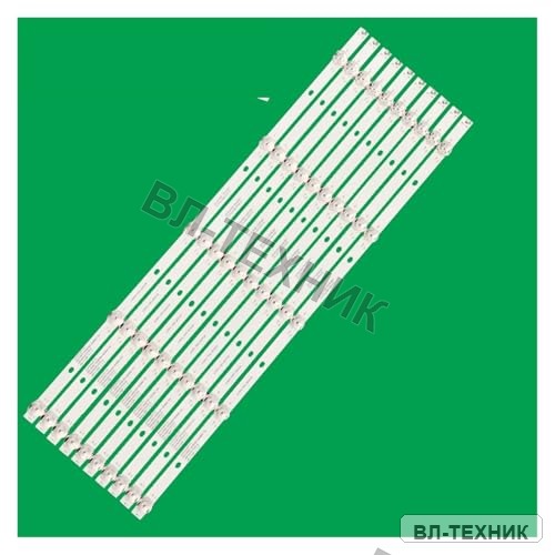 LED подсветка WML-550 / WML550 / WML-55 / J58E55, JLW55_10X5_MCPCB_V1 / JLW55-10X5-MCPCB-V1 / JLW551