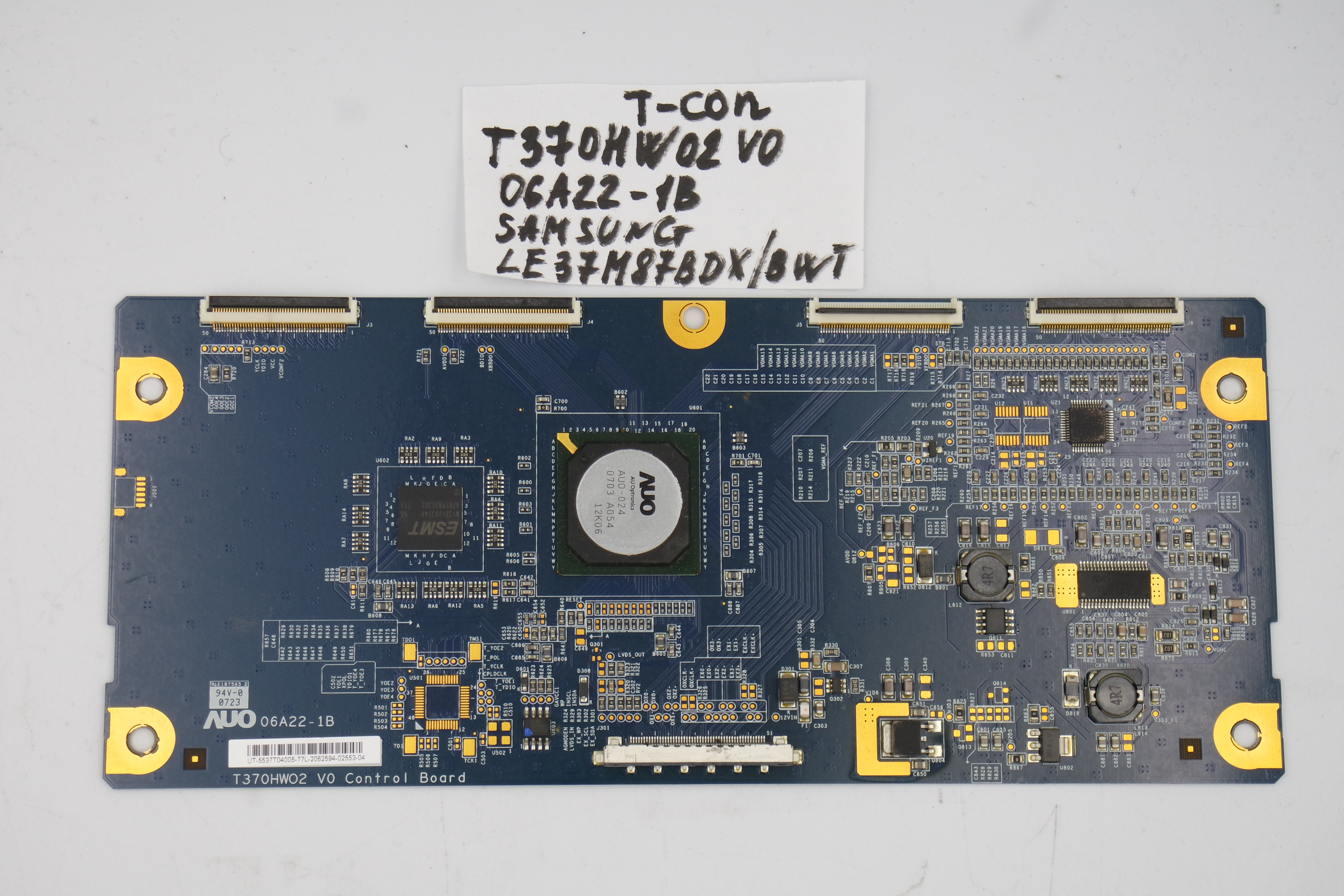 T-CON плата T370HW02 V0 06A22-1B Samsung LE37M87BDX/BWT фото 1