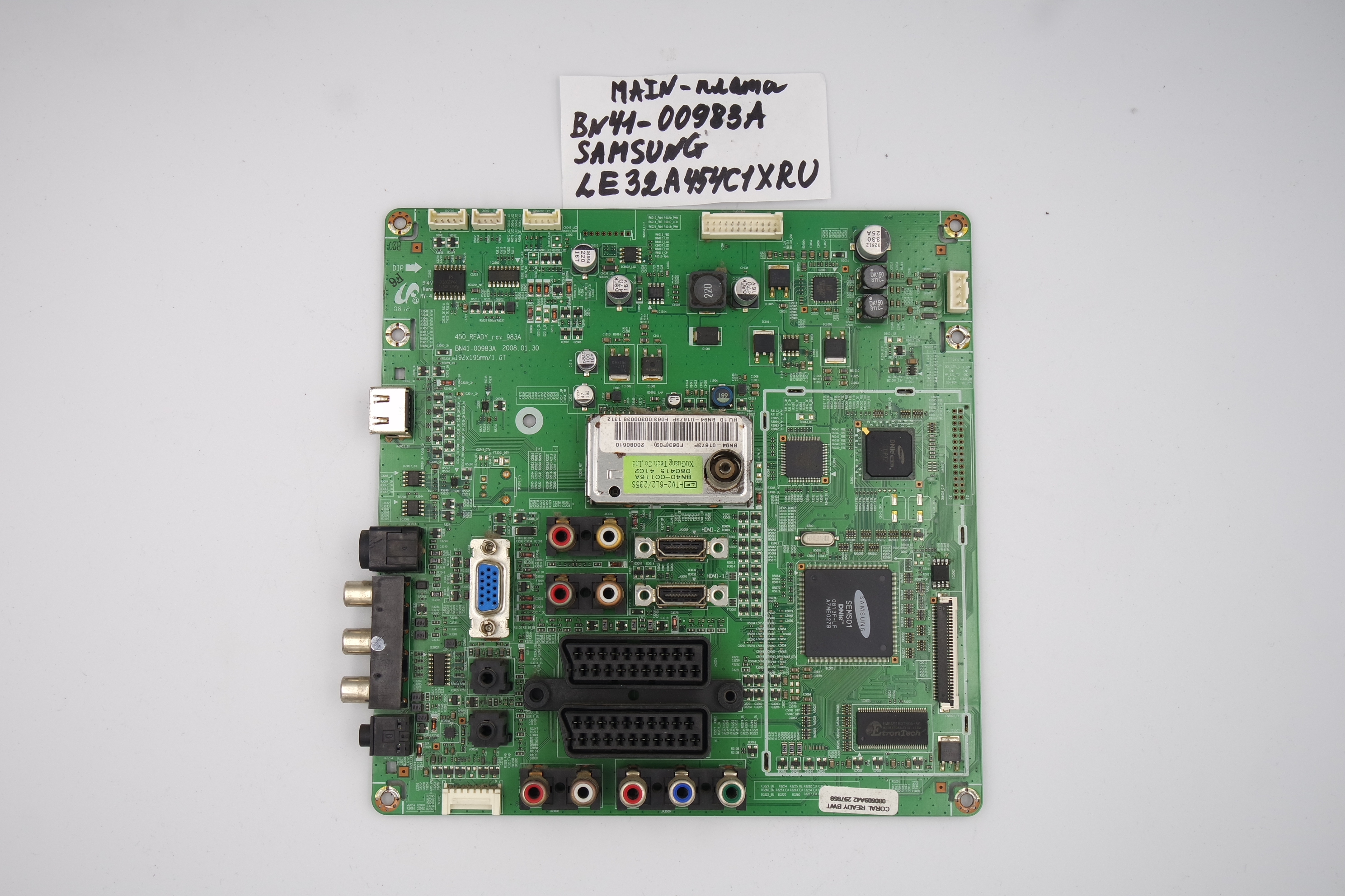 MAIN основная плата BN41-00983A Samsung LE32A454C1XRU фото 1