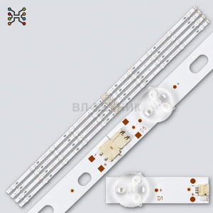 LED подсветка Philips 43PUS6504 / 43PUS6554 / 43PUS6754 / 43PUS7304 / 43PUS7505 / 43PUS7555 / 43PUS7 фото 2