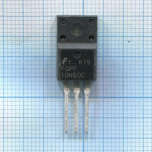Микросхема FQPF10N60C 10N60 10N60C Mosfet фото 1