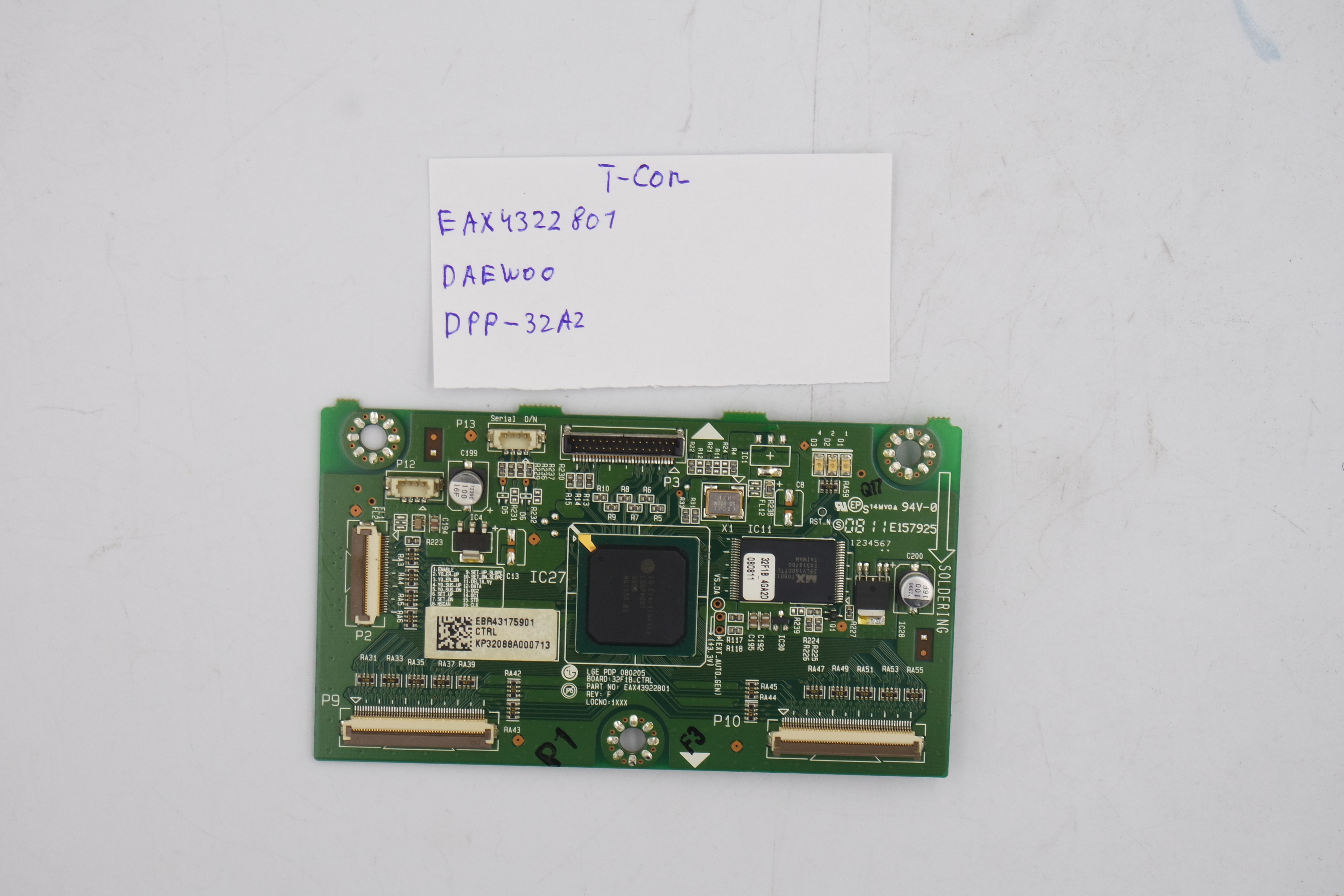 T-CON плата EAX43922801 Daewoo DPP-32A2 фото 1