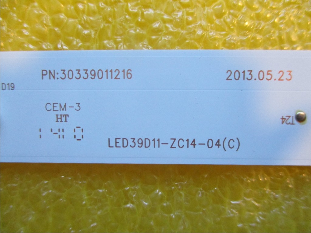 LED подсветка LED39D11-ZC14-04(C). Б.У фото 1