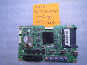 Майн плата BN41-01360B для телевизора Samsung PS42C430 фото 4