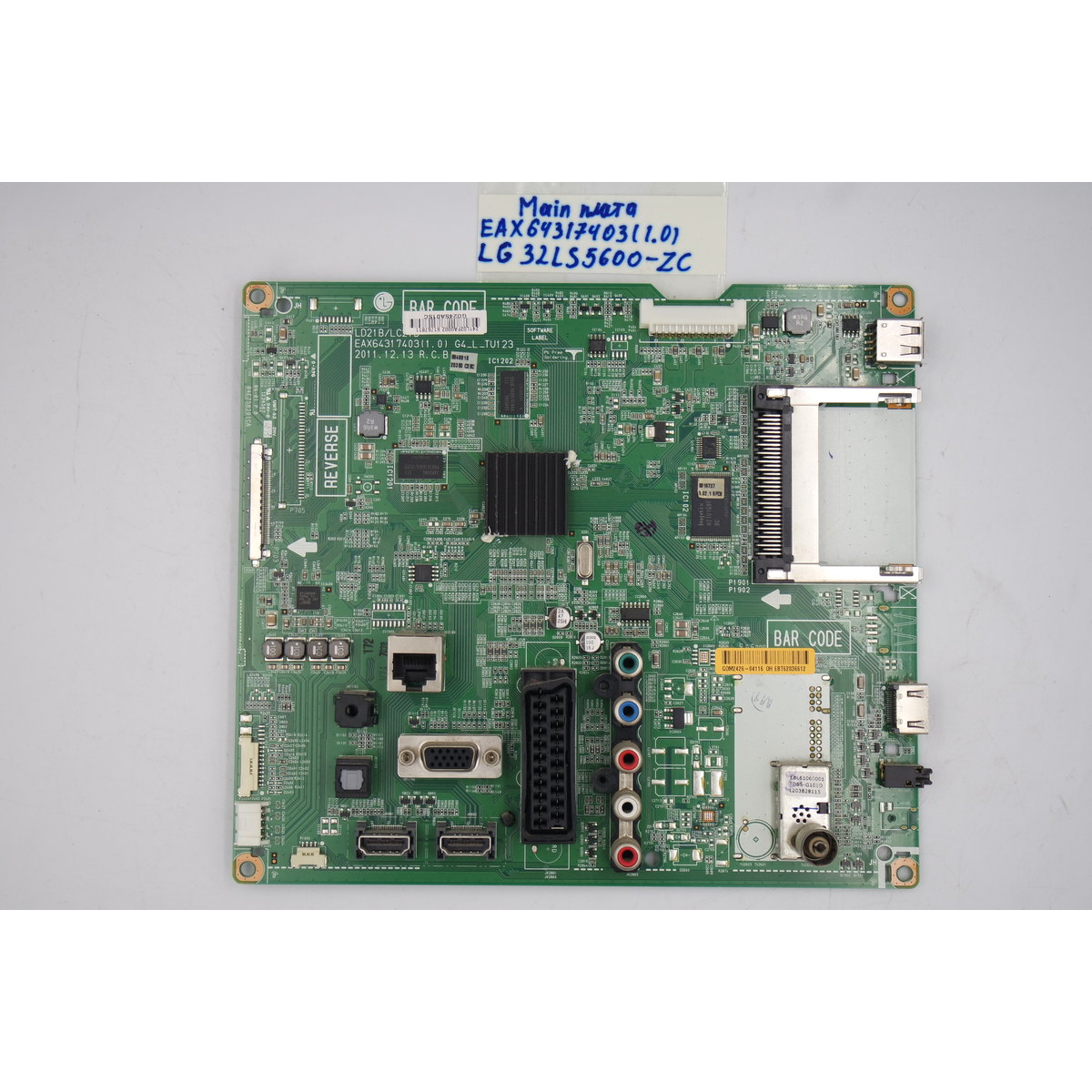 MAIN основная плата EAX64317403 (1.0) LG 32LS5600-ZC фото 1