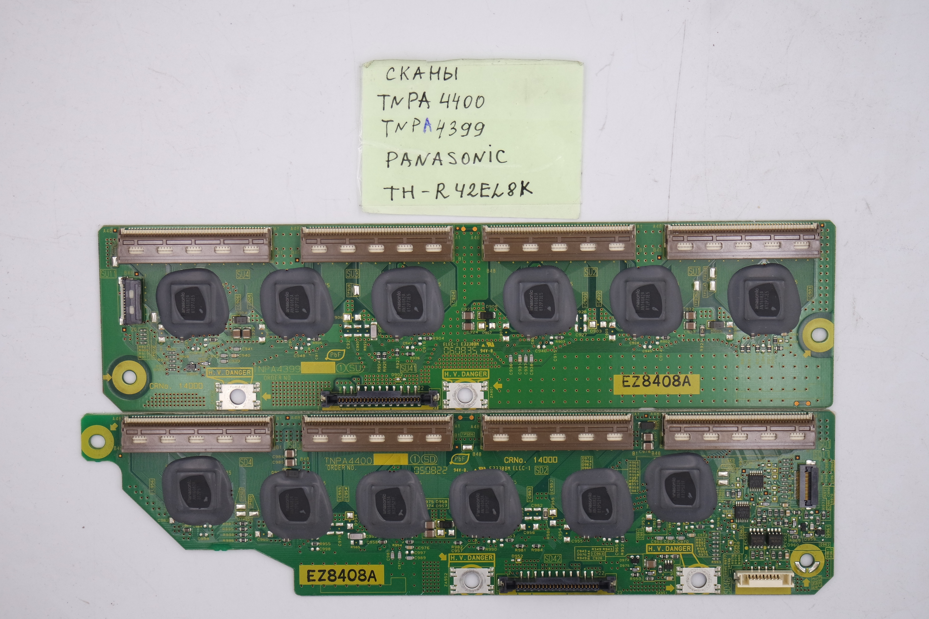 Скан платы TNPA4400 TNPA4399 Panasonic TH-R42EL8K фото 1