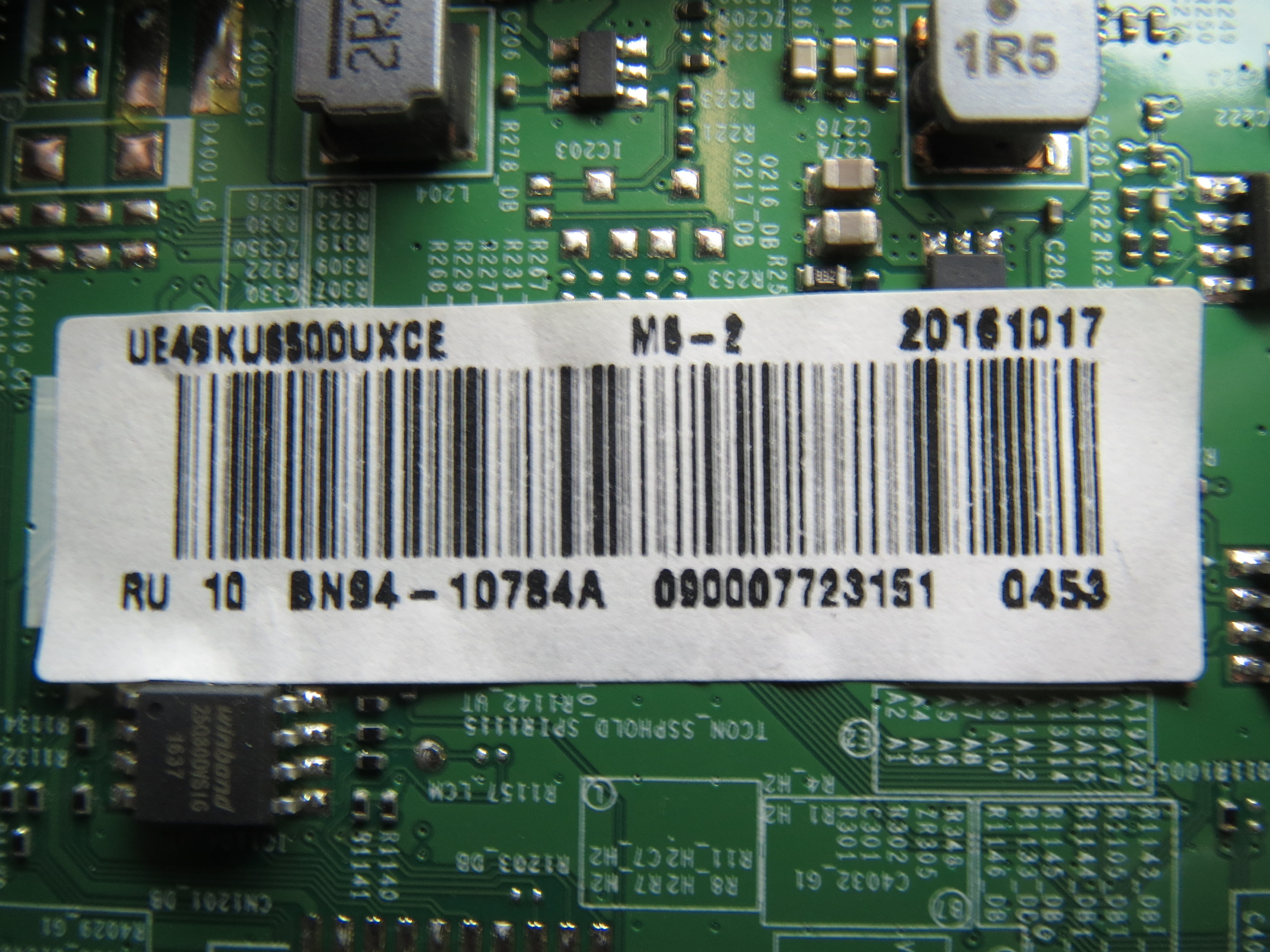 MAIN основная плата BN41-02528A Samsung UE49KU6500U фото 2