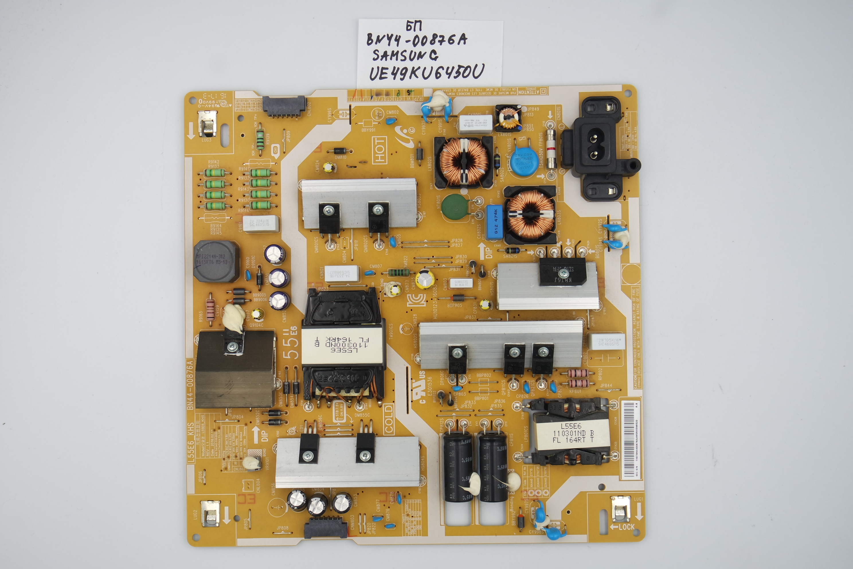 Блок питания BN44-00876A Samsung UE49KU6450U фото 1