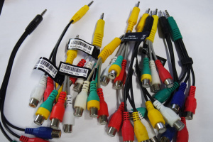 Переходник audio Jack 3,5mm Male to 3xRCA фото 2