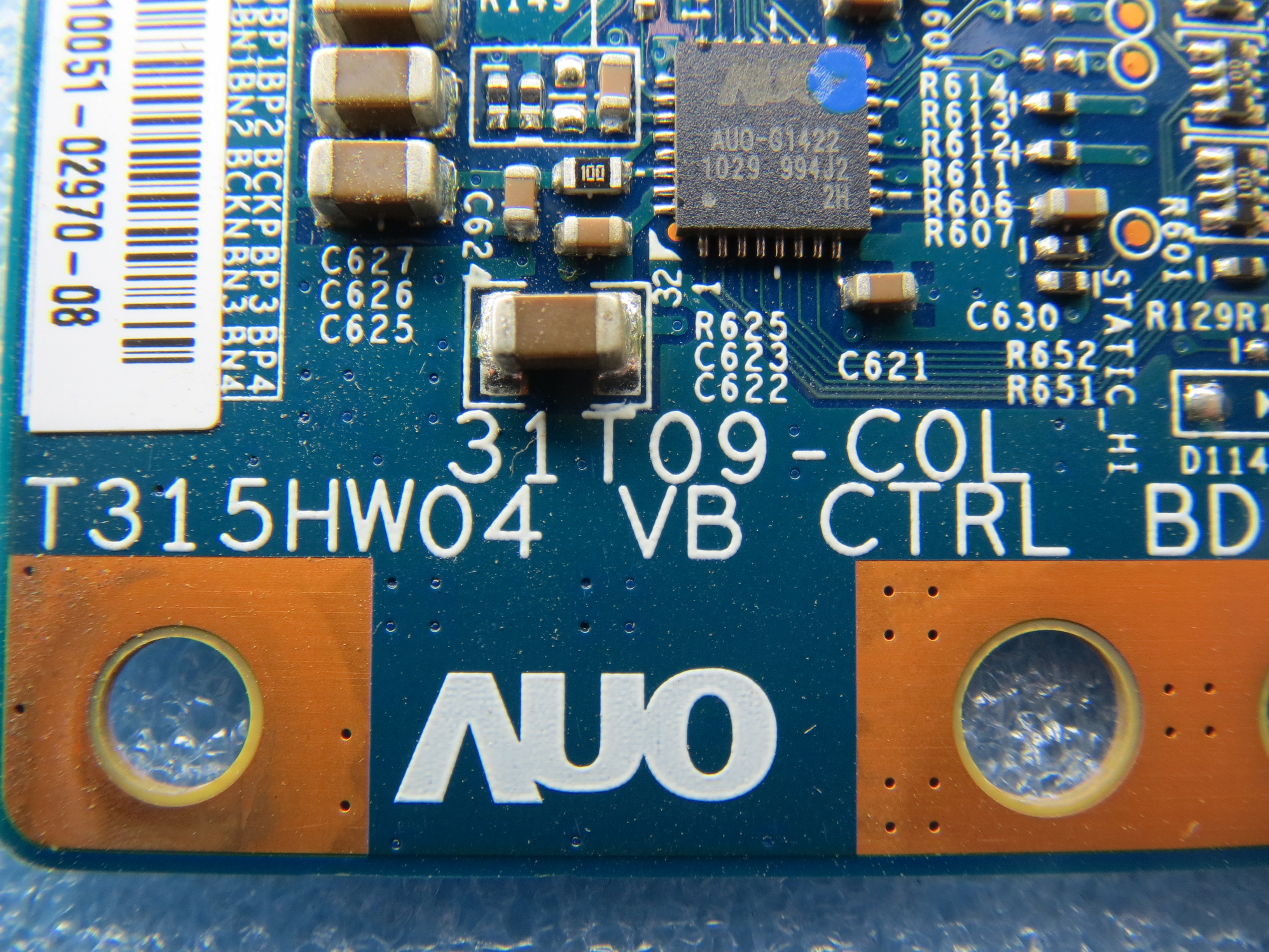 T-CON плата T315HW04 Samsung LE37D550 фото 2
