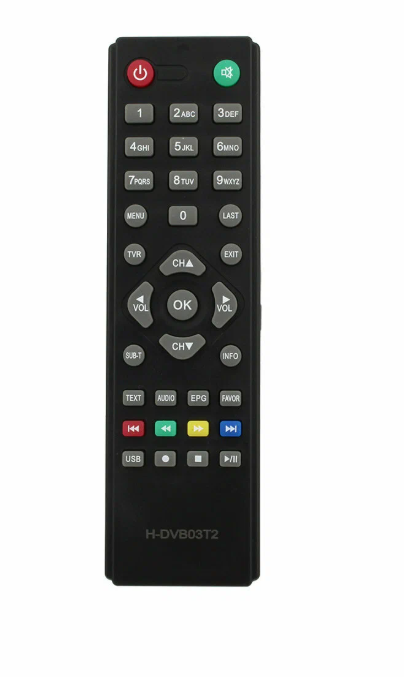 Пульт для ресиверам Hyundai H-DVB03T2 (Supra SDT-96) фото 1