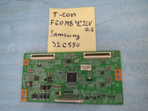 T-CON плата F60MB4C2LV0.6 Samsung LE32C550J1W фото 2