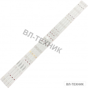 LED подсветка LG 43LF540V / 43LF590V / 43LF630V / 43LH541V / 43LH560V, LG Innotek BMS 43inch 72EA фото 2