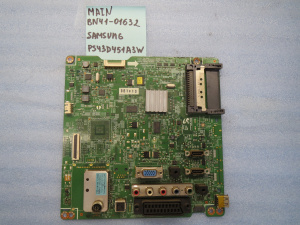 MAIN основная плата BN41-01632C Samsung PS43D451A3W фото 3
