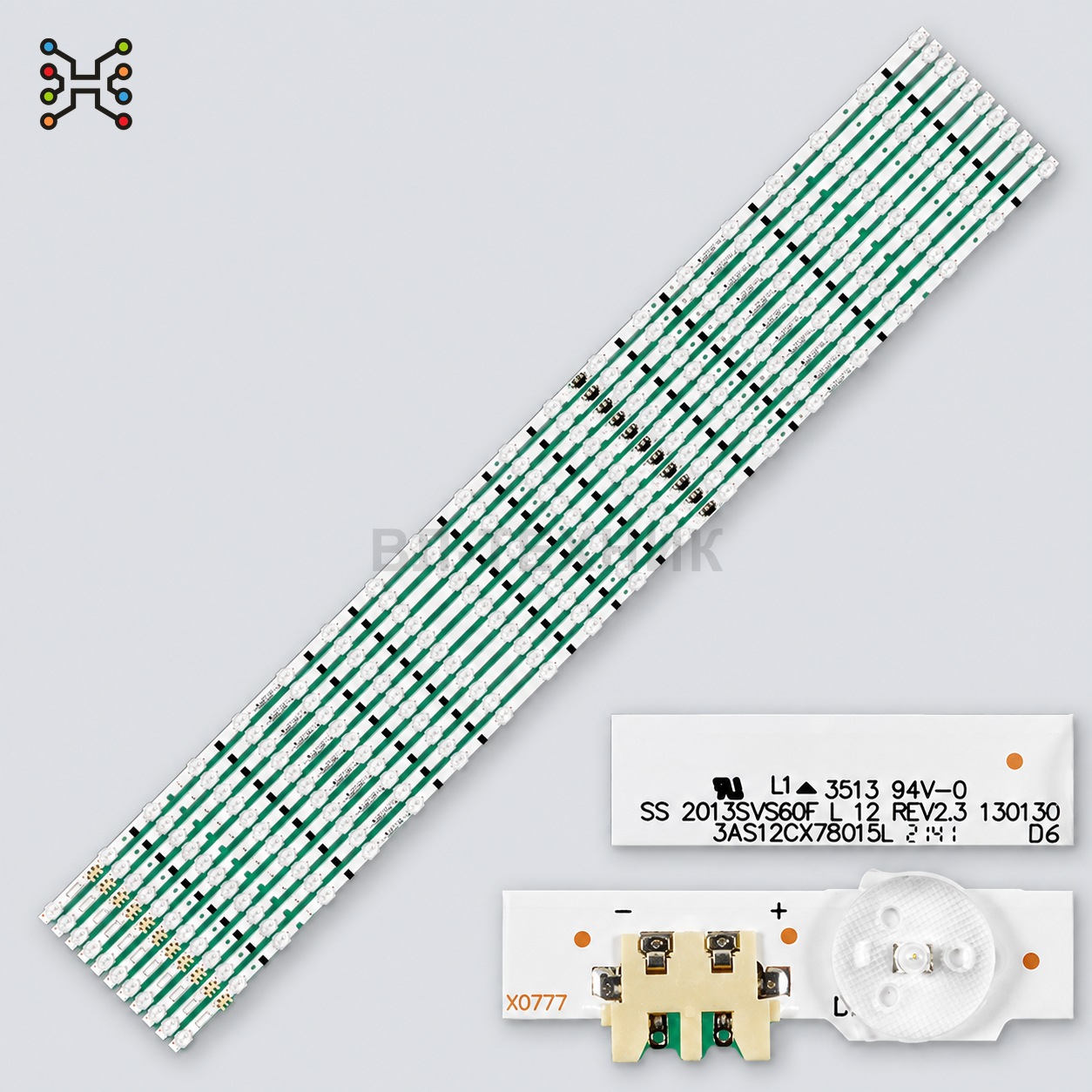 LED подсветка Samsung UE60F6400 / UE60F6370 / UE60F6370SS / UE60F6170 / UE60F6375 / UE60F6375SB / UE фото 1