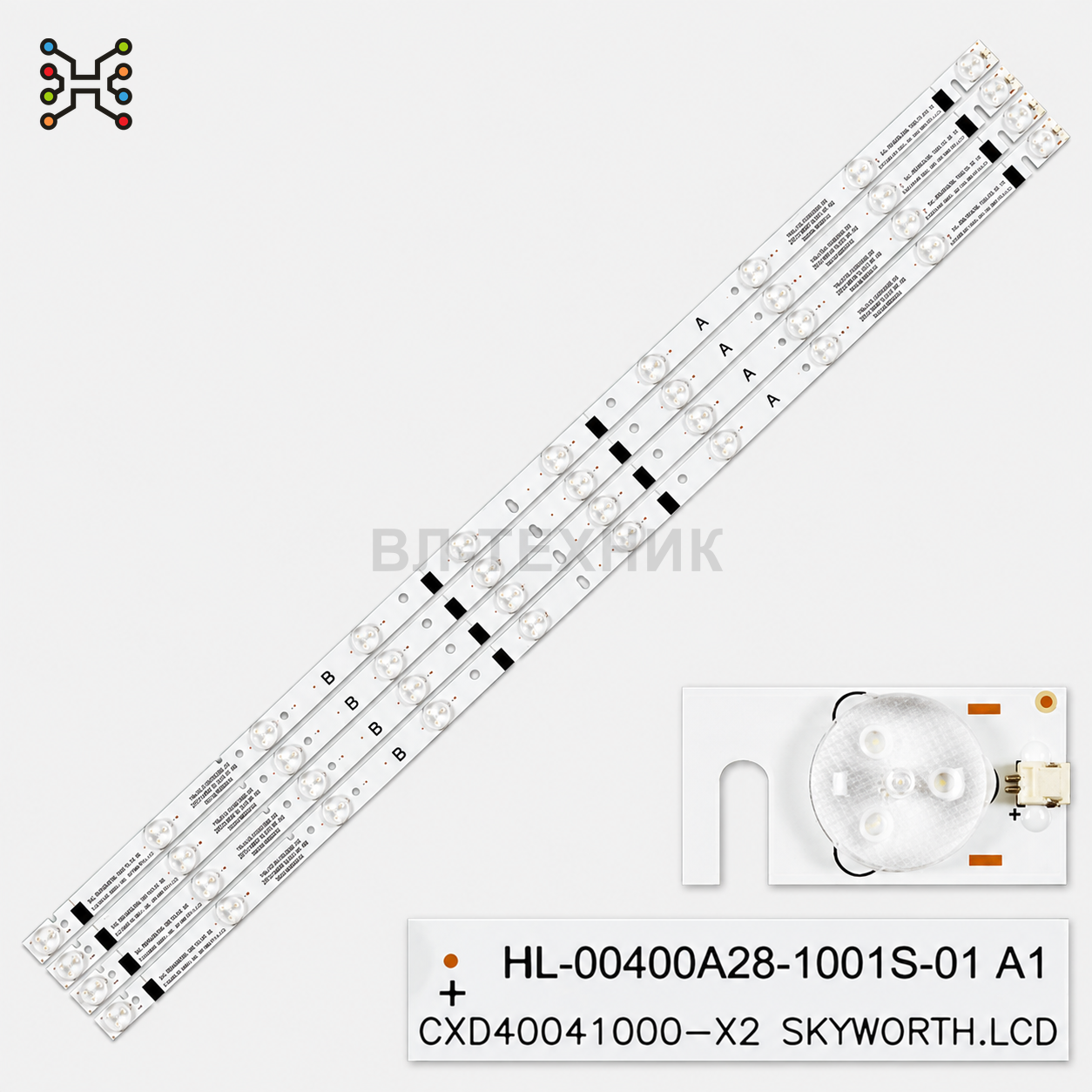LED подсветка ZDCX40D10-ZC14F-02 , 303CX400033 фото 1