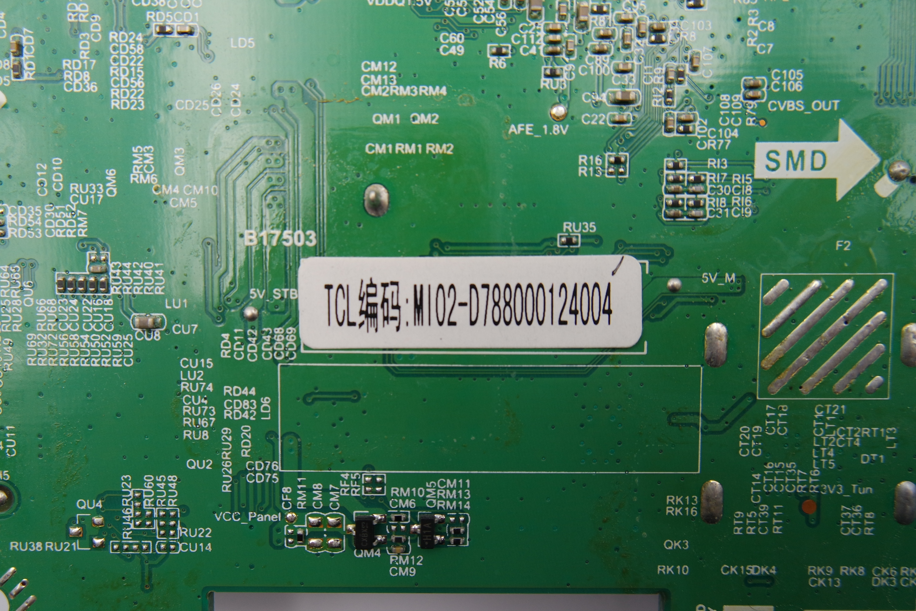 MAIN основная плата TPD.T962H8.PB792 Xiaomi L32M5-AZ фото 3