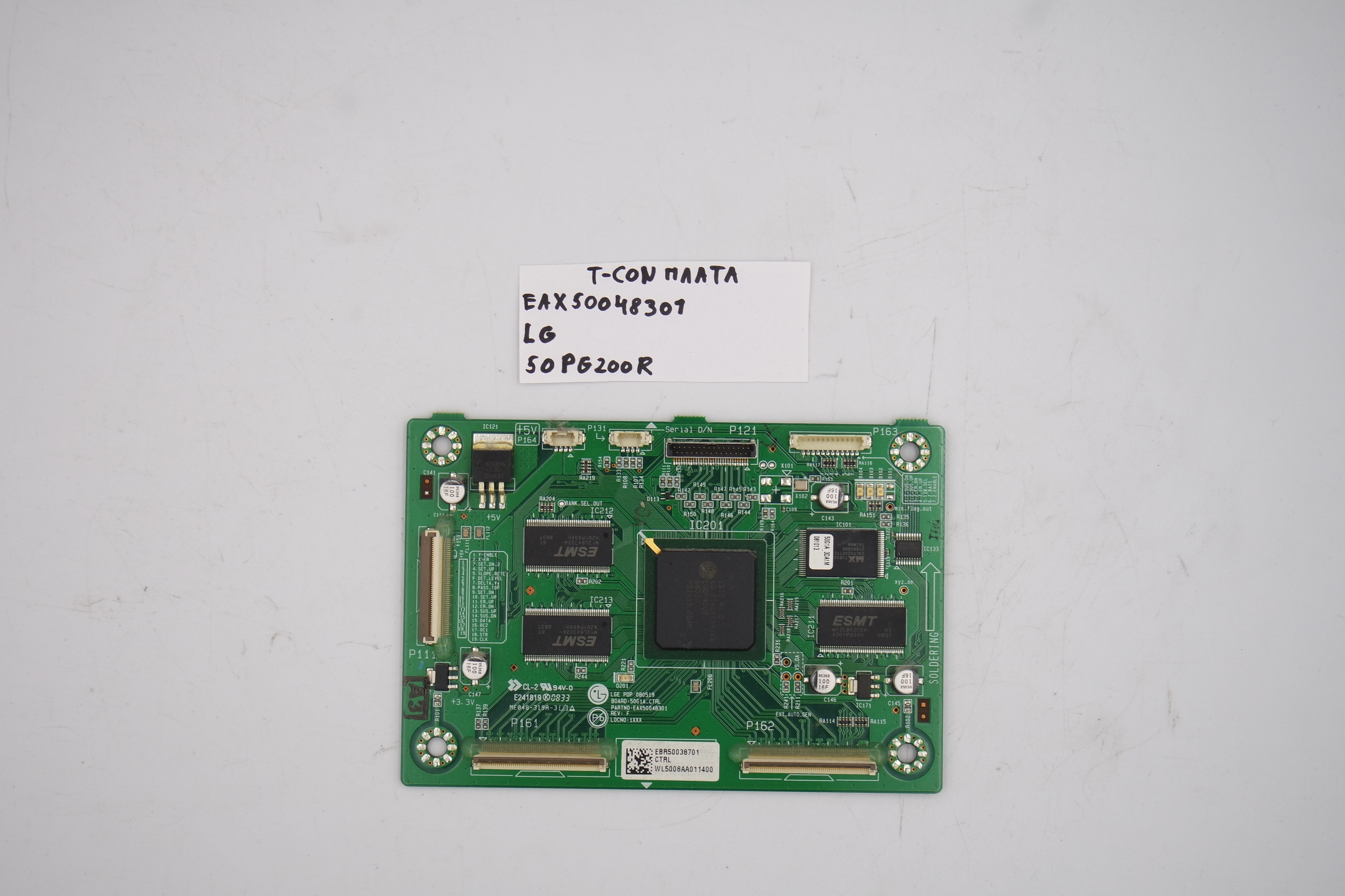 T-CON плата EAX50048301 LG 50PG200R фото 1