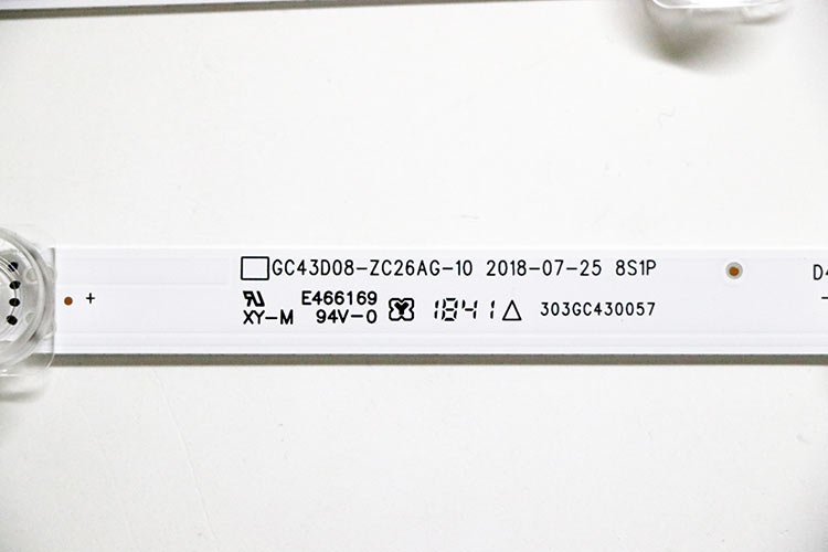 LED подсветка GC43D08-ZC26AG-10. Б.У фото 1