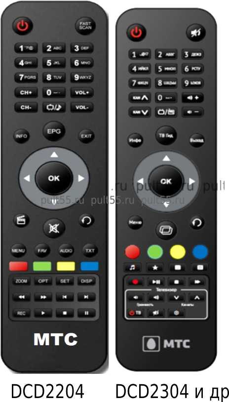 Пульт для ресивера МТС EKT DCD2304 фото 1