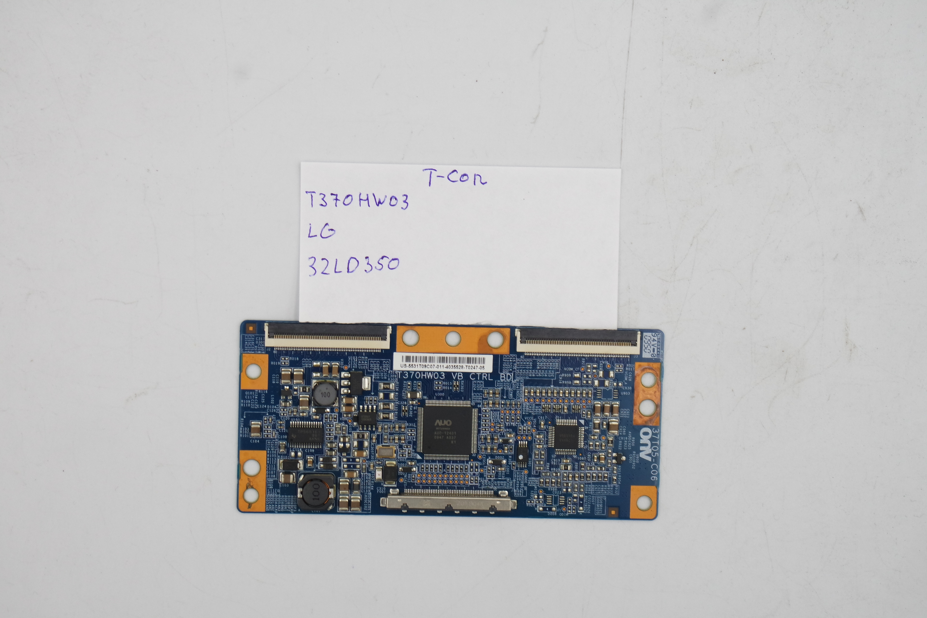 T-CON плата T370HW03 LG 32LD350 фото 1