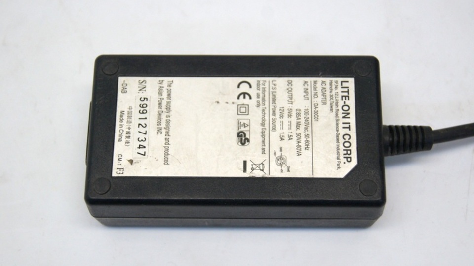 Адаптер питания 5V/1.5A 12V/1.5A  5 pin фото 1